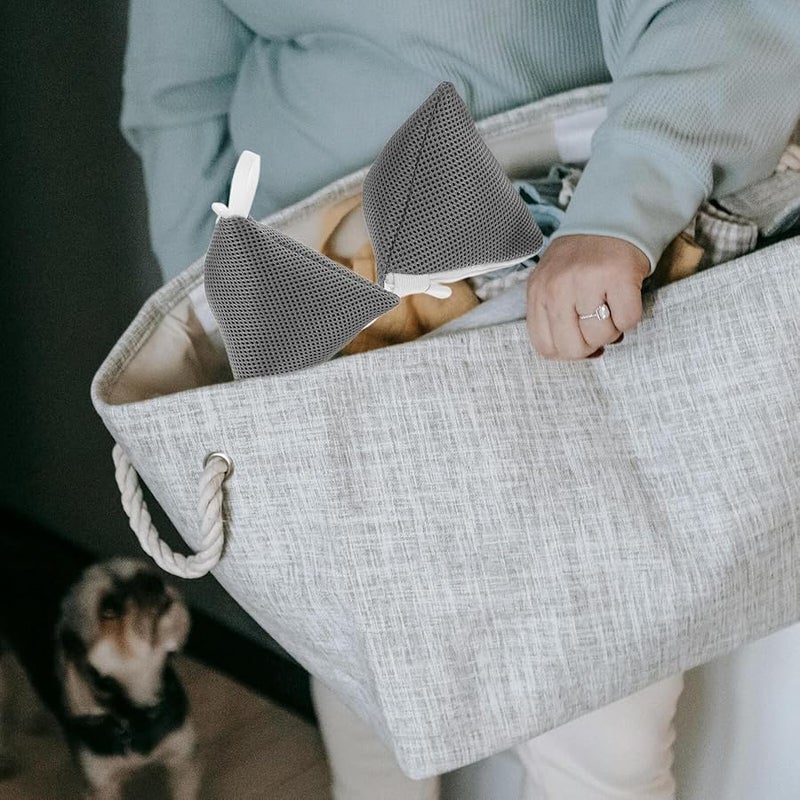 VICASKY 3 حقيبة شبكية من البوليستر للغسيل للملابس الدقيقة حمالات الصدر الجوارب للسفر والاستخدام المنزلي - Image 5